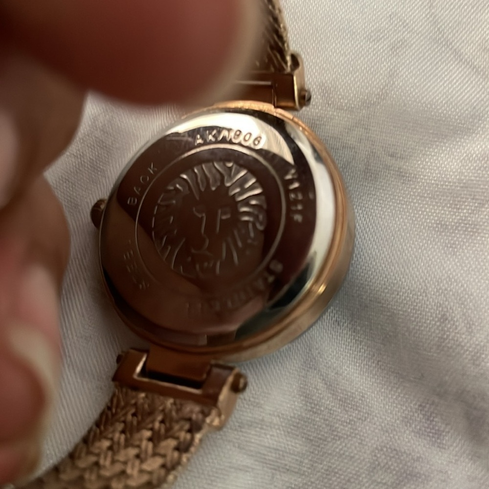 Anne Klein Blue and Gold Women's Watch - Picture 4 of 5